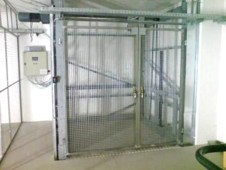 Materialhebeanlage