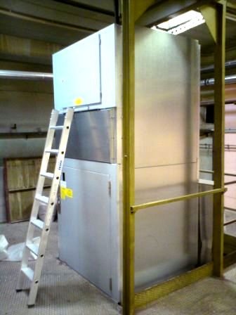 Materialhebeanlage